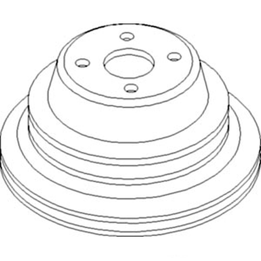 Water Pump Pulley Fits Case IH 595 685 695 885 895 84624C1