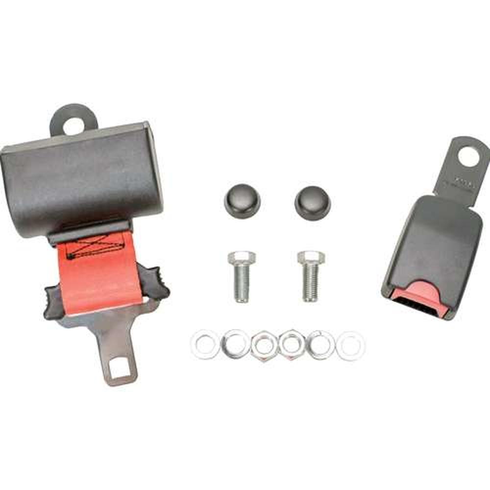 KM Uni Pro™ 51.5" Retractable Safety Belt Kit - Orange