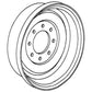 NCA1126A Tractor Brake Drum Fits Ford/New Holland Models