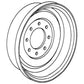 Brake Drum 86533415 Fits Ford New Holland 660 700 Series 800 Series 900 Series