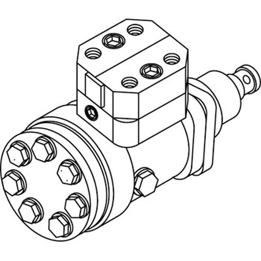 E4NN3A244AA Power Steering Motor Fits Ford New Holland 5610 6610 5900 7610 7710