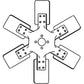 6 Blade Fan Fits Case/International Harvester Replaces 86897R92