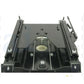 High Back Industrial Seat w/ Suspension, Slide Track, Black Vinyl, Fits Most