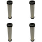 Qty 4: Inner and Outer Air Filters Fits E-Z-GO Replaces 0162184