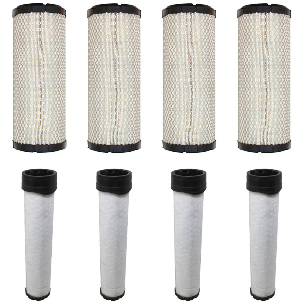 Qty 4: Inner and Outer Air Filters Fits Snapper Replaces 5101542