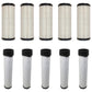 Qty 5: Inner and Outer Air Filters
 Fits Ditch Witch Replaces 00181071