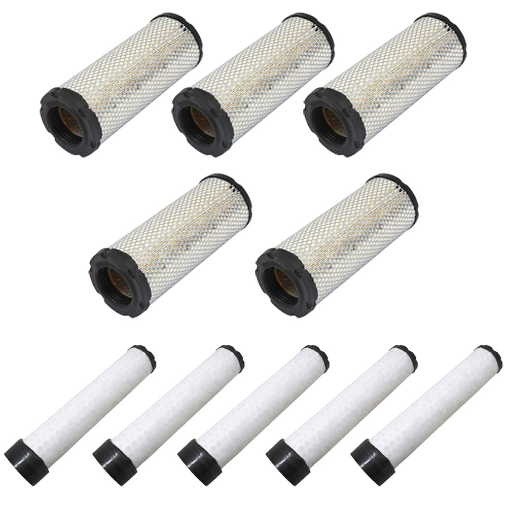 Qty 5: Inner and Outer Air Filters
 Fits Skyjack Replaces 00181071