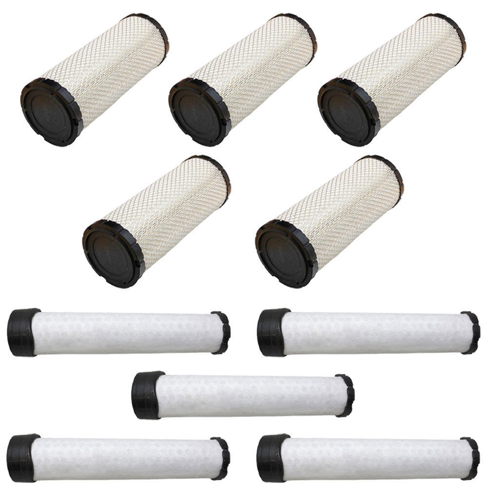 Qty 5: Inner and Outer Air Filters
 Fits Ditch Witch Replaces 00181071