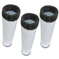 Qty 3: Inner Air Filter Fits Case Replaces 84539215