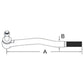 87455743 New RH Outer Tie Rod Fits Case MAGNUM 215 MAGNUM 245 MAGNUM 255 +