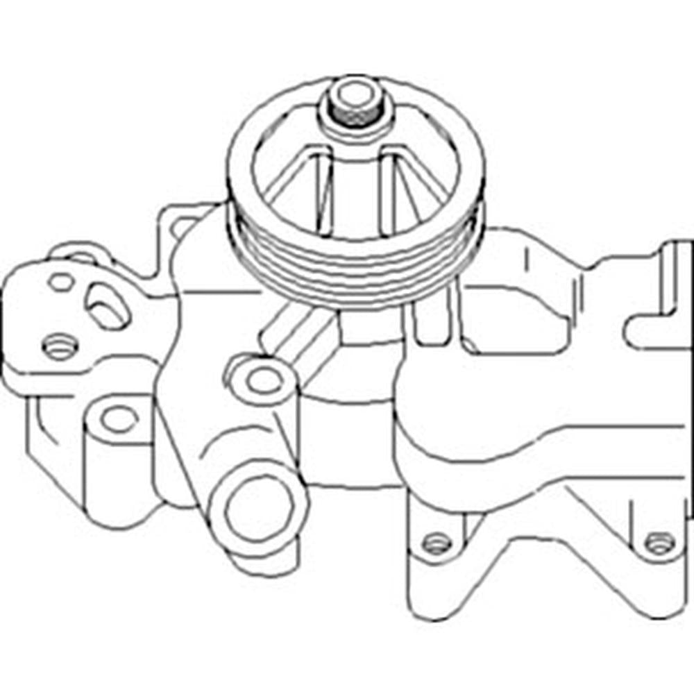 Water Pump Fits 6640 7740 7740O 7840 7840O 8240 8340 87840257 87840257-A G878402