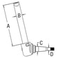 883570M93 LH Spindle Fits Massey Ferguson Tractor 165 255 270 282 283 290 670 69