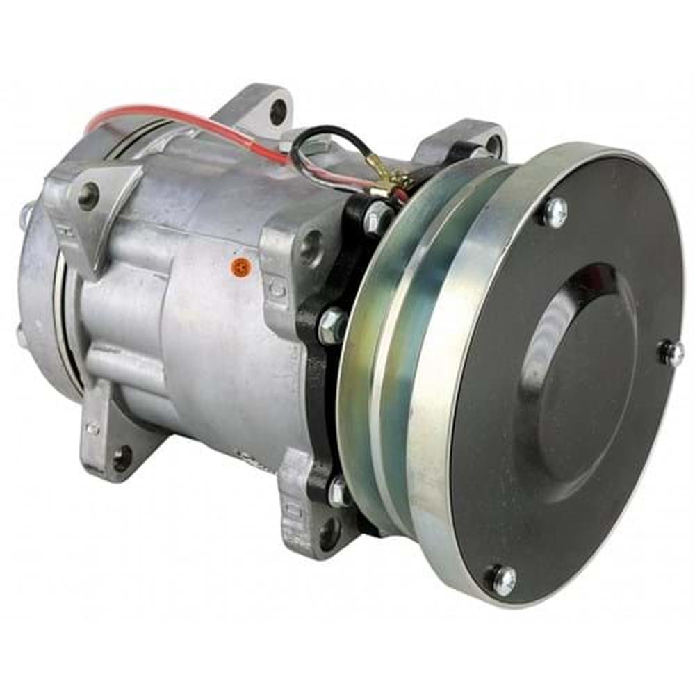 889705764A Sanden SD7H15SHD Compressor, w/ 2 Groove Clutch - Fits Ford