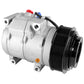 88RE284680 Nippondenso 10SRE18C Compressor, w/ 8 Groove Clutch - Fits John Deere