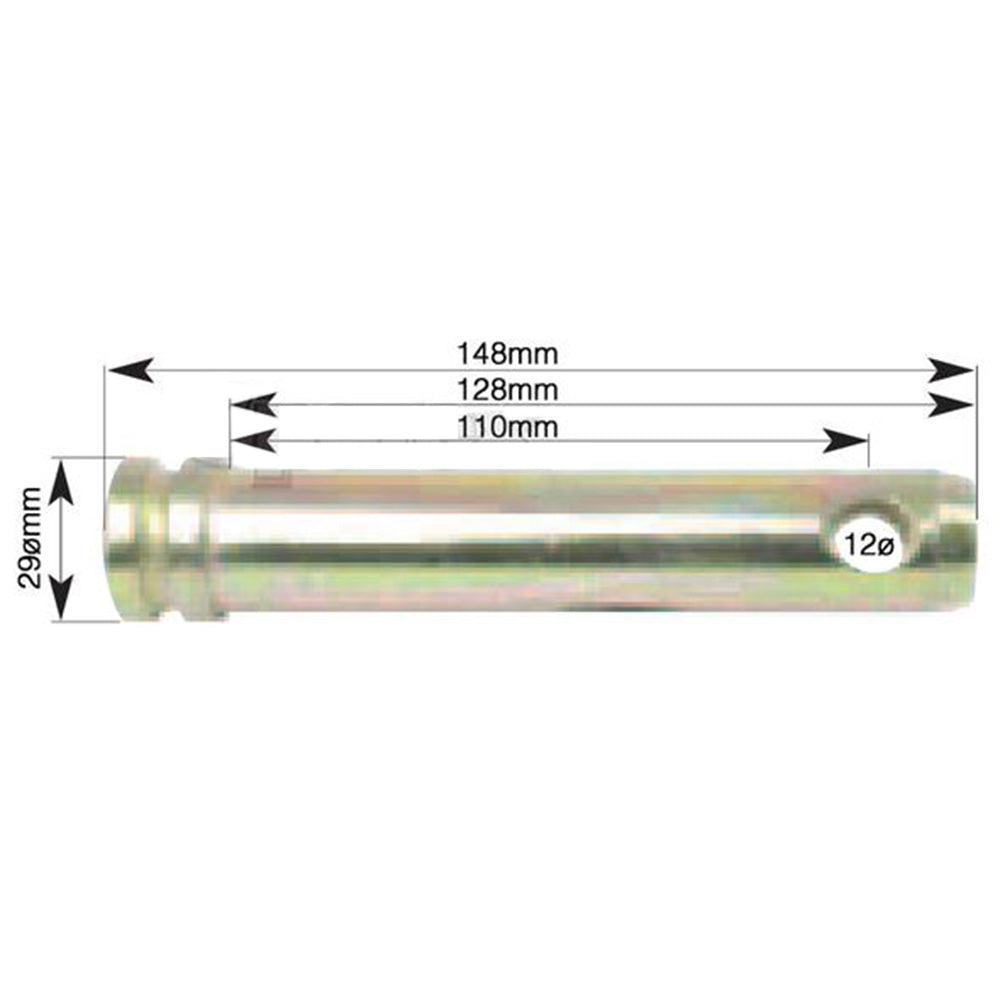 Link Pin Fits Allis Chalmers Replaces 892476M1