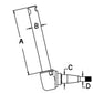 897236M94 New Tractor RH Right Hand Spindle Fits Massey Ferguson 231S 240S 35
