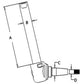897457M96 New Tractor Left Hand LH Spindle Fits Massey Ferguson 175 178