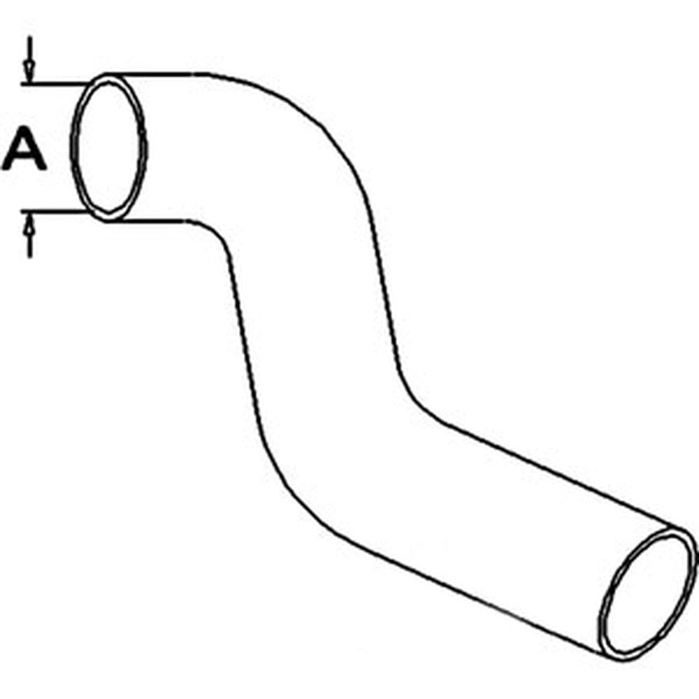 Lower Radiator Hose Fits Massey Ferguson Replaces 898745M1