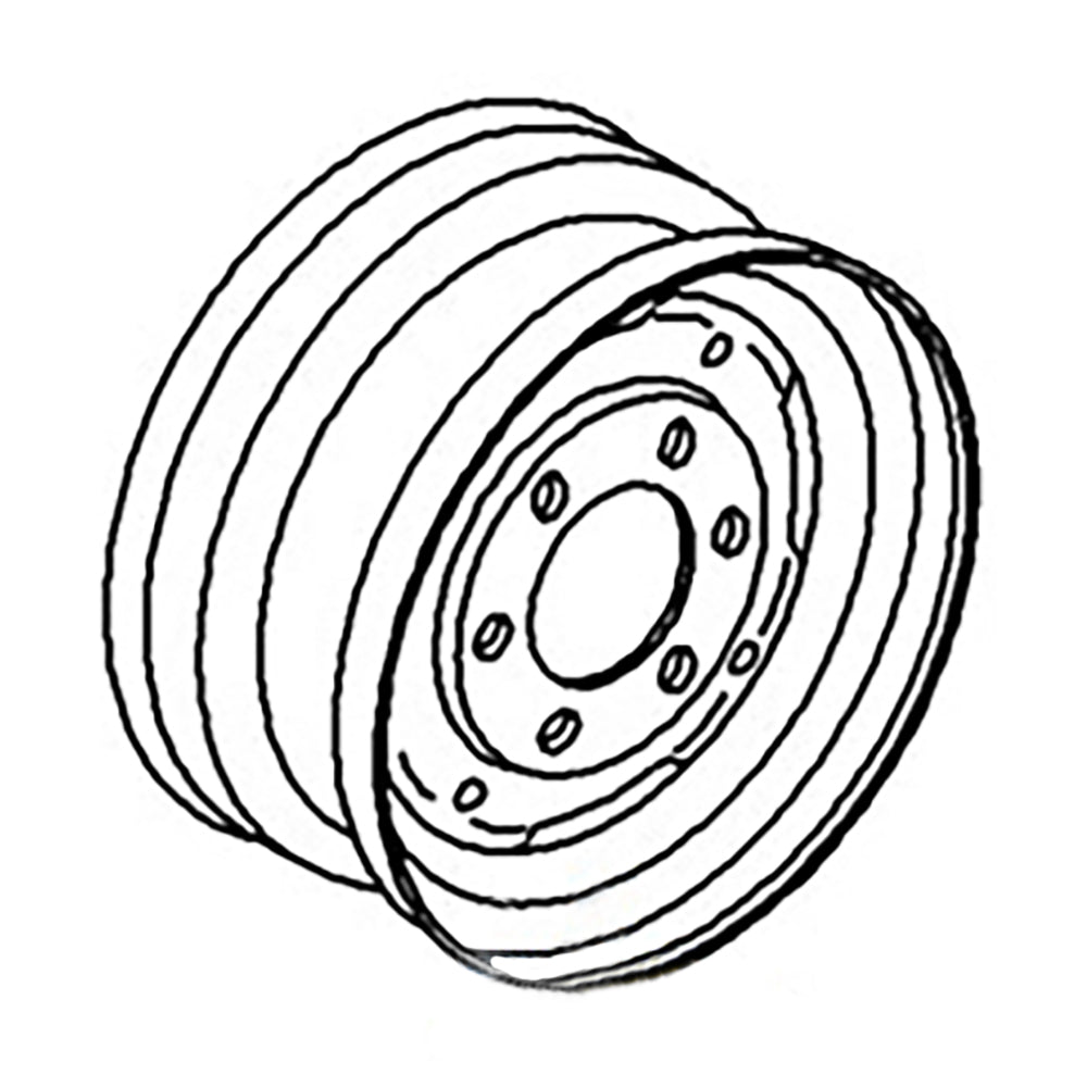 Front Wheel Rim Fits Massey Ferguson Tractor F40 FE35 TE20 TEA20 TEF20 TO20 +