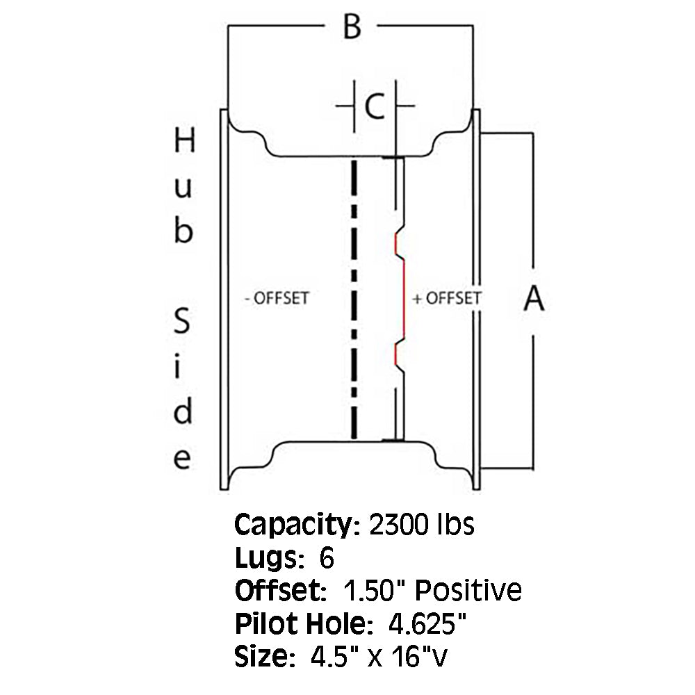 3008-1019 - Rim Fits Case/International Harvester