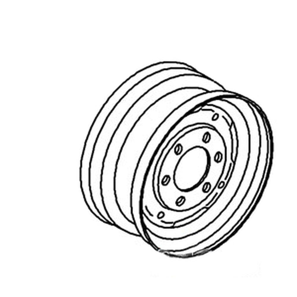 Rim, Front Wheel 4.5" x 16" Fits Allis Chalmers Replaces 8N1015C