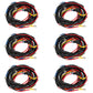 Qty 6: Wiring Harness Fits Ford/New Holland Replaces 86614726