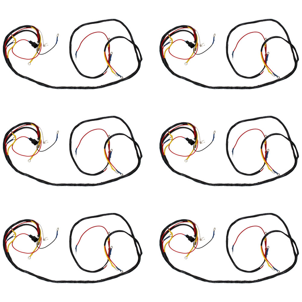 Set of Six (6) Wiring Harness Fits Ford 8N 86614726