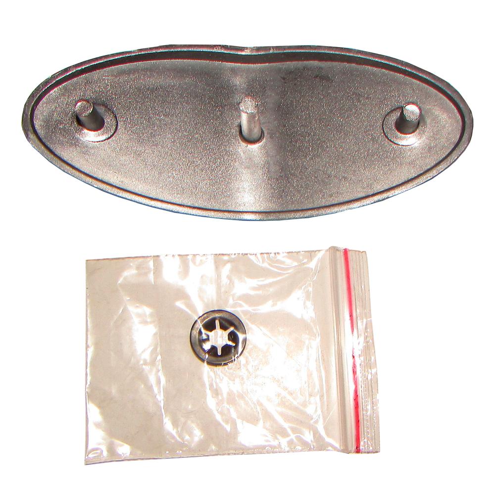 Hood Emblem Fits Ford Replaces 8N16600A 4-5/8" Width 2" Height