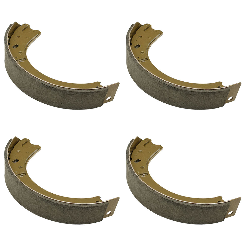 8N2200B Set 4 Brake Shoes Fits Ford Tractor NAA Jubilee 8N Drum Type