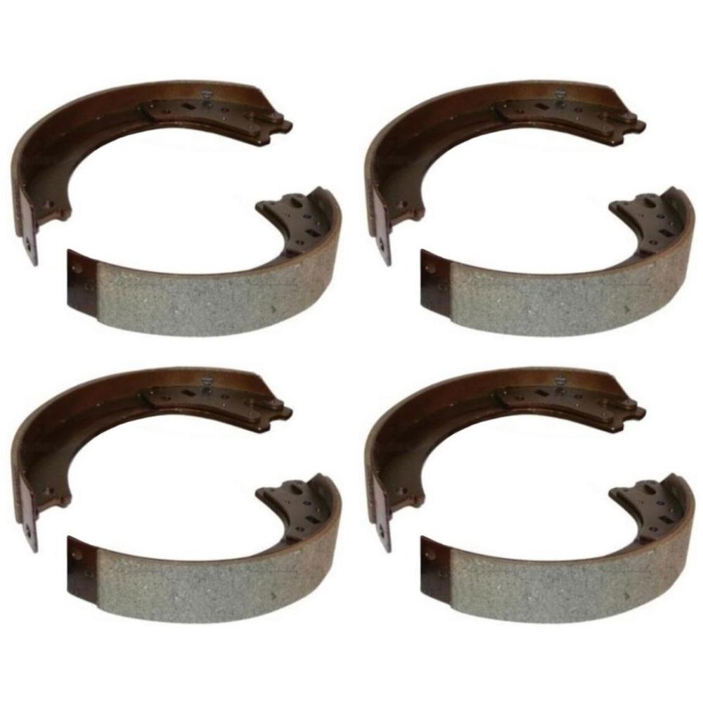 Qty 4: Pair of Brake Shoes Fits Ford/New Holland Replaces 8N2200B