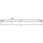 Tie Rod Tube Fits Massey Ferguson Tractor TO20 TO30 TO35 FE35