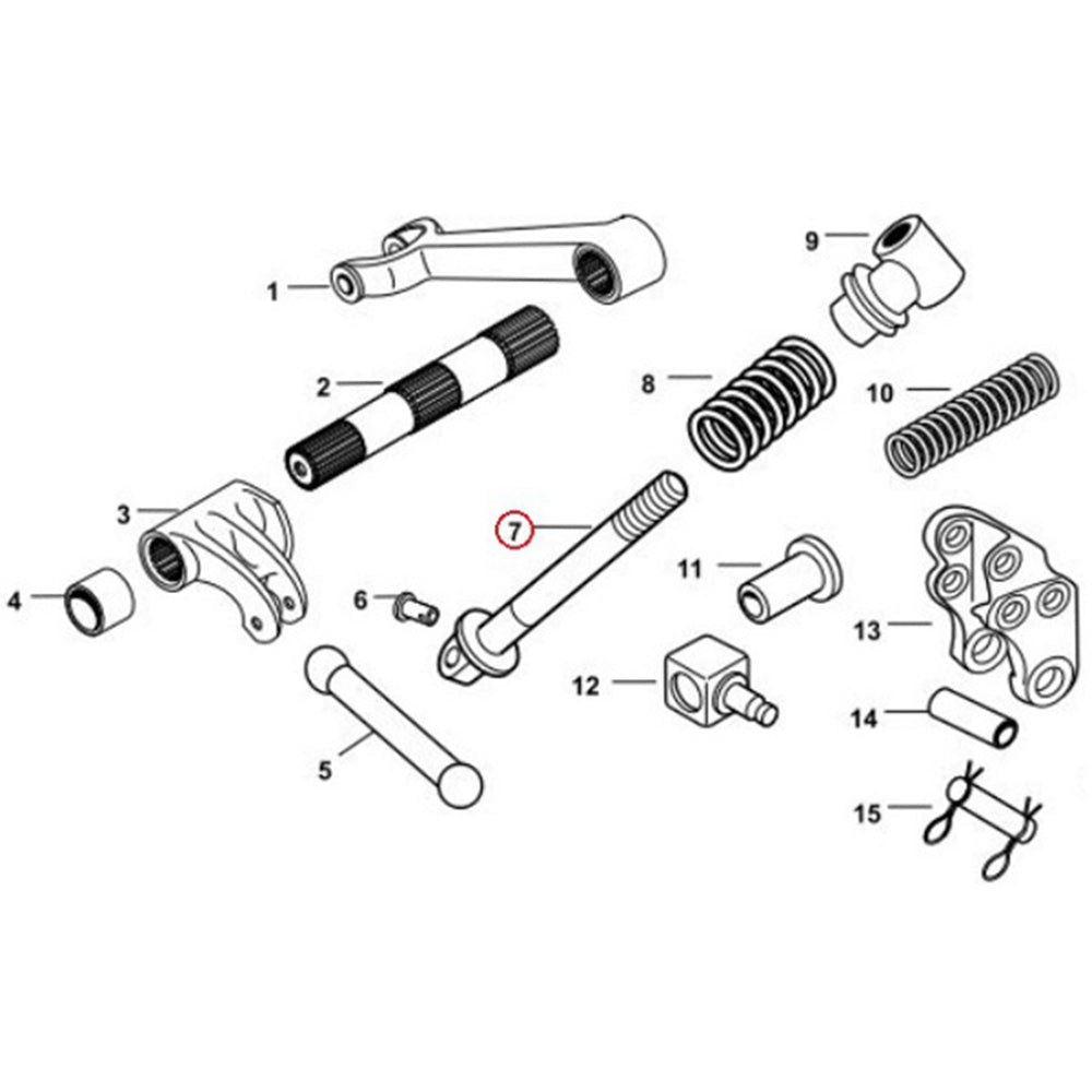 Draft Control Plunger Fits Massey Ferguson Replaces 181052M1