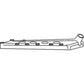 Gas Cylinder Head Fits Ford/New Holland Replaces 8N6050