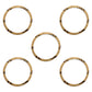 Qty 5: Oil Pan Drain Plug Gasket Fits Ford/New Holland Replaces 8N6734