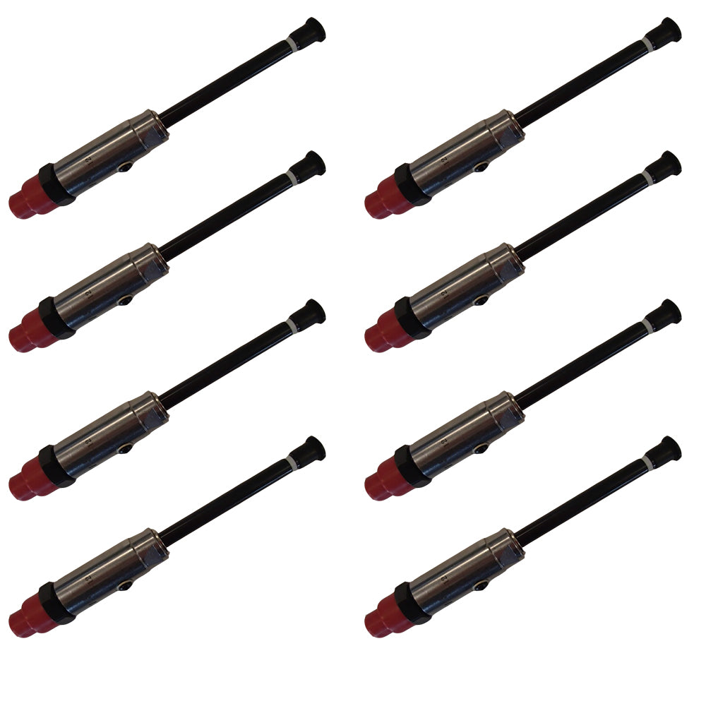Set Of 8 Fuel Injectors Pencil Nozzle Fits Caterpillar Fits CAT 3304 3306 8N7005