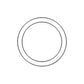 Hydraulic Pump Drain Gasket Fits Ford Replaces 81804570