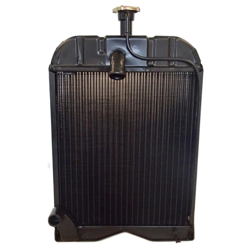 8N8005 Radiator w/ 4 Blade Fan & Belt 8N8600A 86520008 Fits Ford Tractor 2N 8N 9