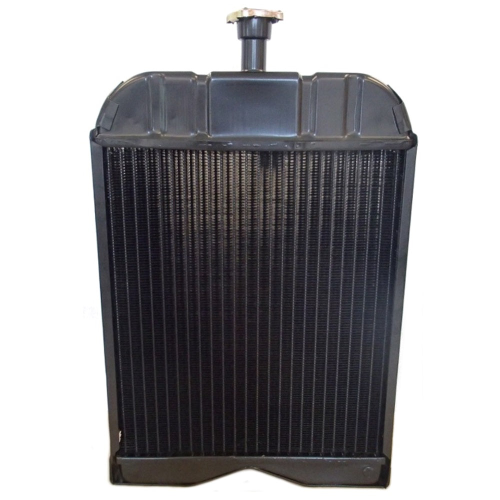 8N8005 Radiator w/ 4 Blade Fan & Belt 8N8600A 86520008 Fits Ford Tractor 2N 8N 9