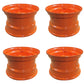Four (4) 16.5X9.75X8 Wheel Rims Fits Bobcat S220 S250 S300 Skid Steers