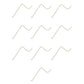 Qty 10: Rake Tooth Fits Universal Products Replaces 96VI1