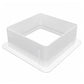Replacement Interior White Vent Garnish Fits 16" x 16" RV Openings