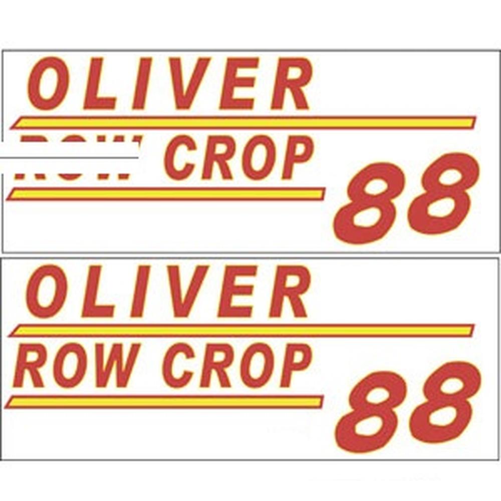 Hood & Safety Decal Set Fits Oliver Replaces 901H