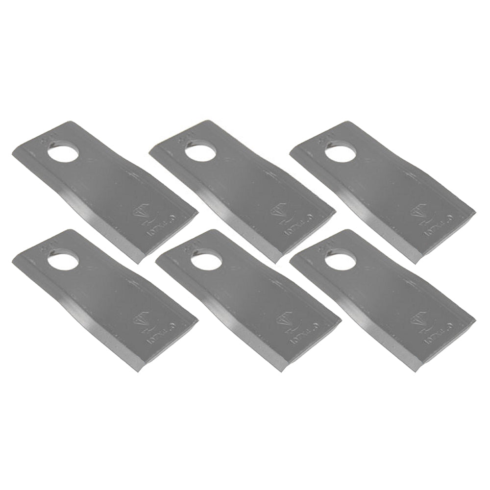 Qty 6: Disc Mower Blade Fits GEHL Replaces 612635