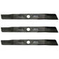 Qty 3: Mulching Mower Blade
 Fits Black and Decker Replaces 90548199