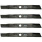 Qty 4: Mulching Mower Blade
 Fits Black and Decker Replaces 90548199