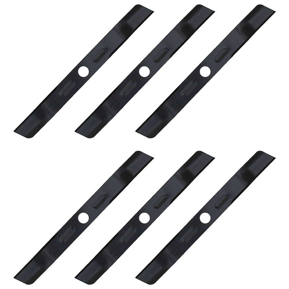 Qty 6: Mulching Mower Blade
 Fits Black and Decker Replaces 90548199