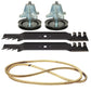 918-04822A Spindle, Blade & Belt Kit Fits Cub Cadet, Fits MTD, Fits Trot Bilt