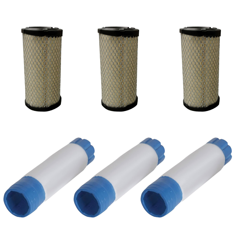 Qty. 3: Inner & Outer Air Filter
 Fits Exmark Replaces 11013-1290