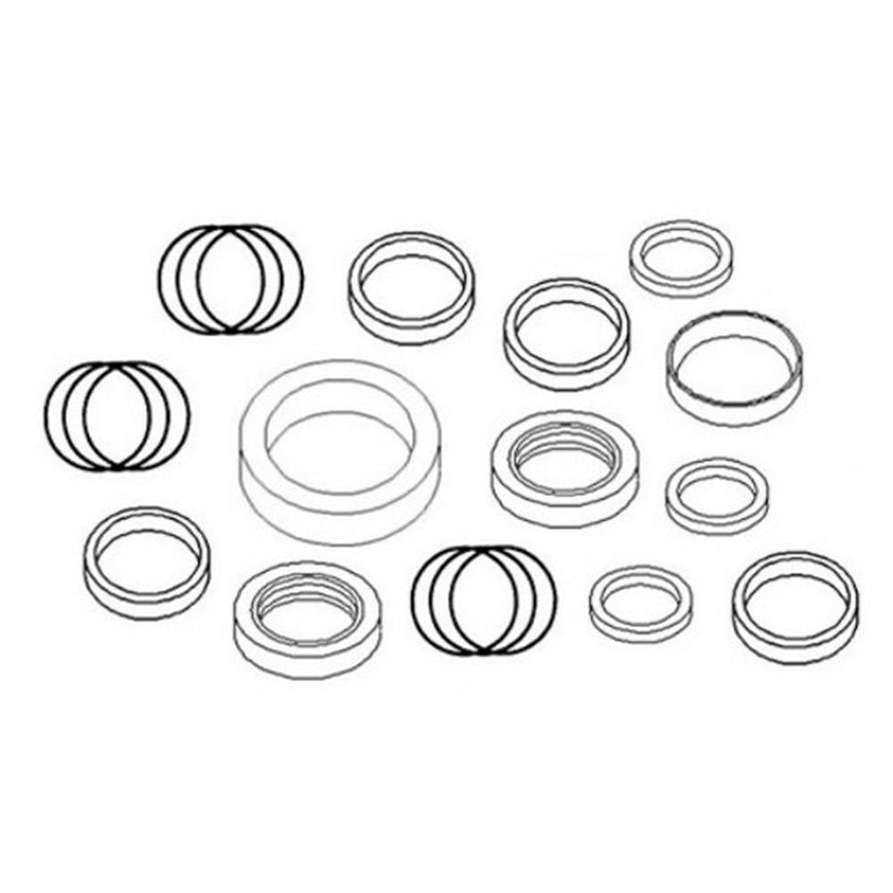 933711-33599 Excavator Cylinder Seal Kit Made For Yanmar 50mm Rod & 80mm Bore