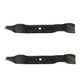 Qty 2: Mulching Blade
 Fits Cub Cadet Replaces 490-110-C109